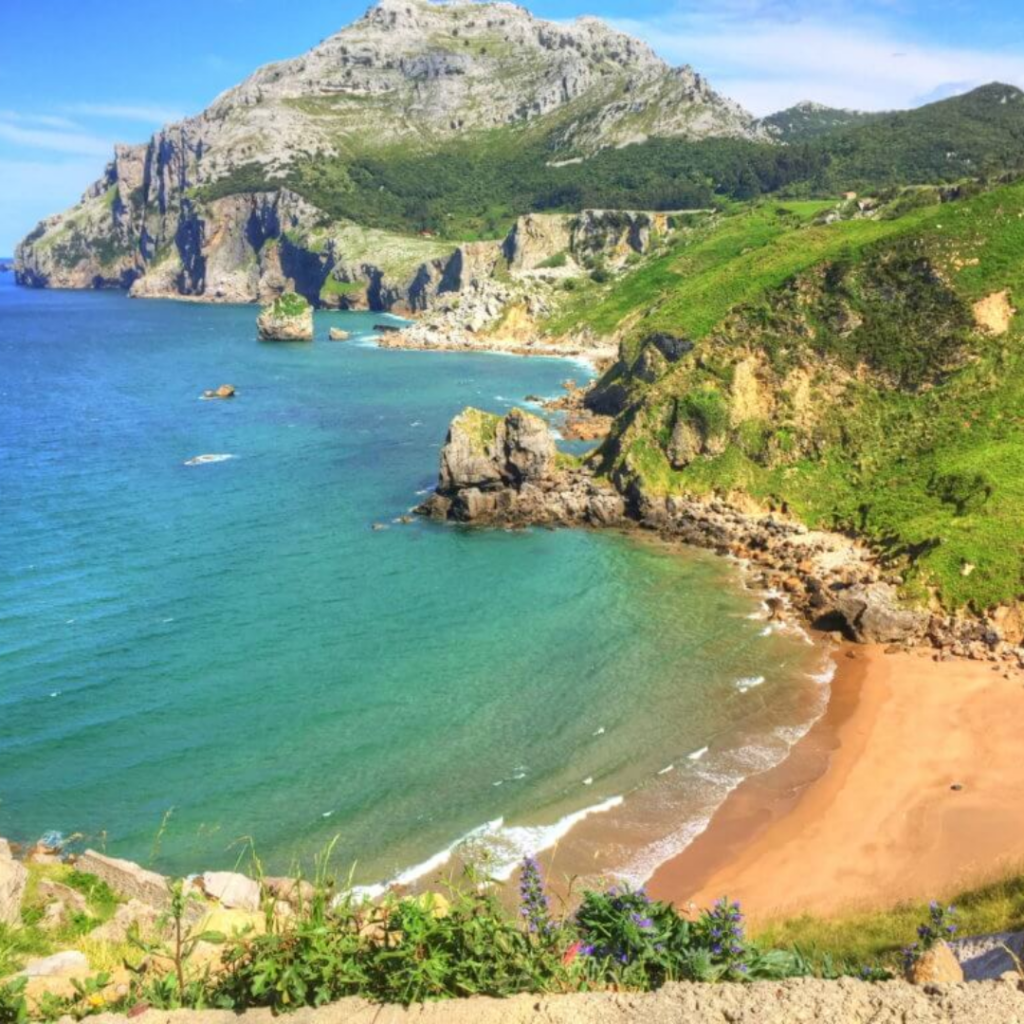 playa de san Julián en Cantabria