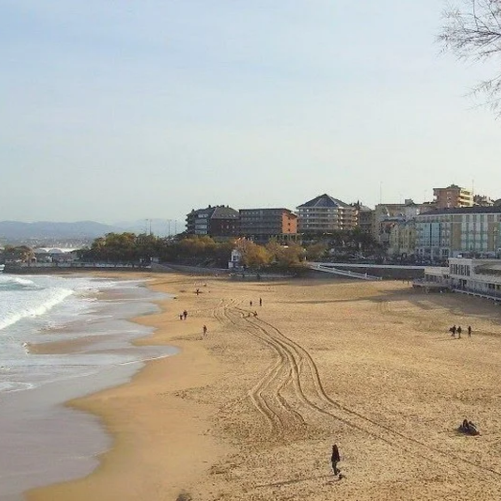 playa del Sardinero Santander